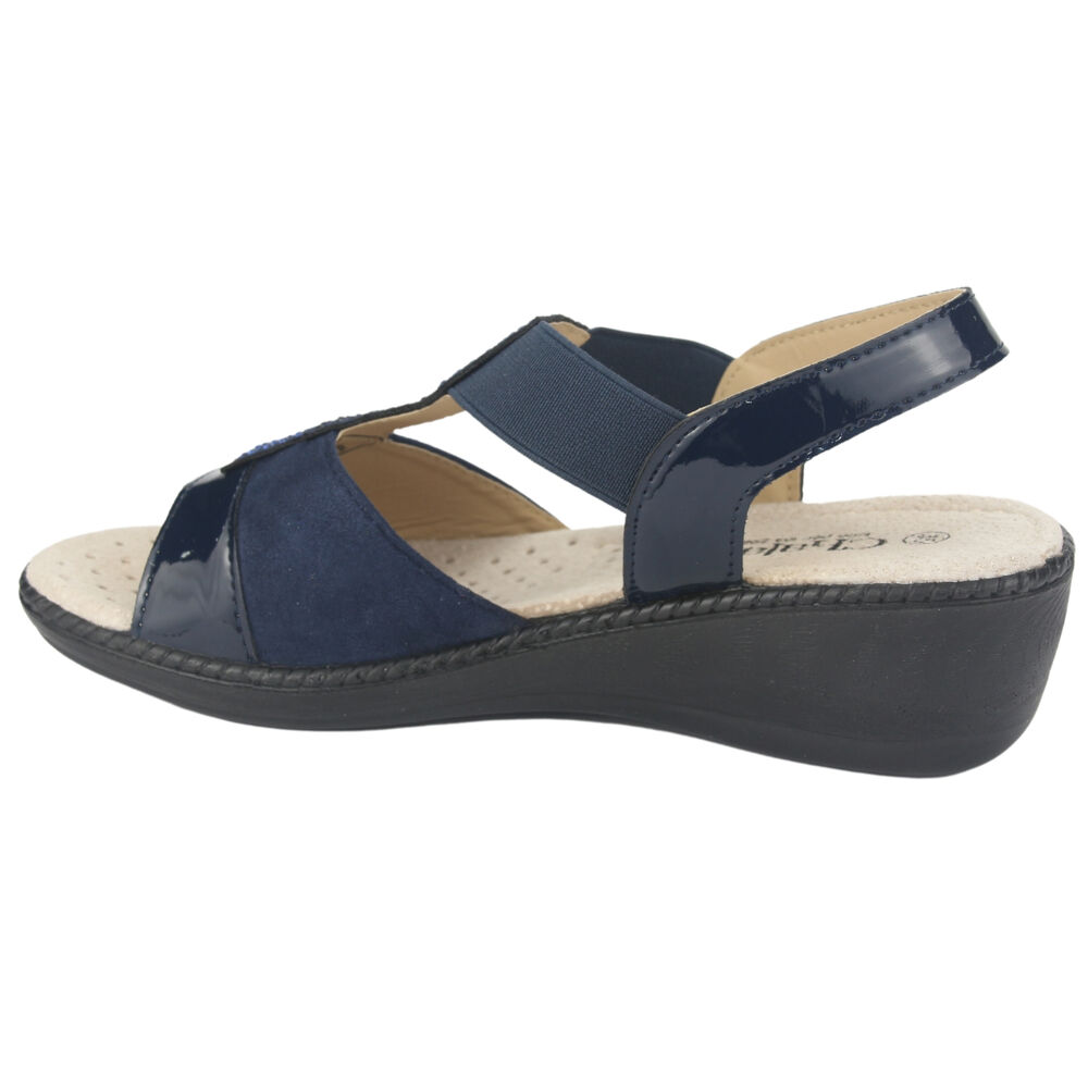 Sandalia Chalada Mujer Lupe-80 Azul Marino Casual image number 1.0